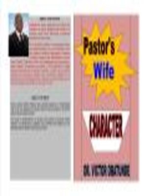 cover image of PASTOR'S WIFE CHARACTER